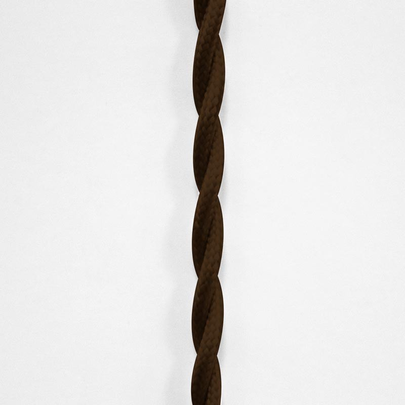 Câble électrique marron