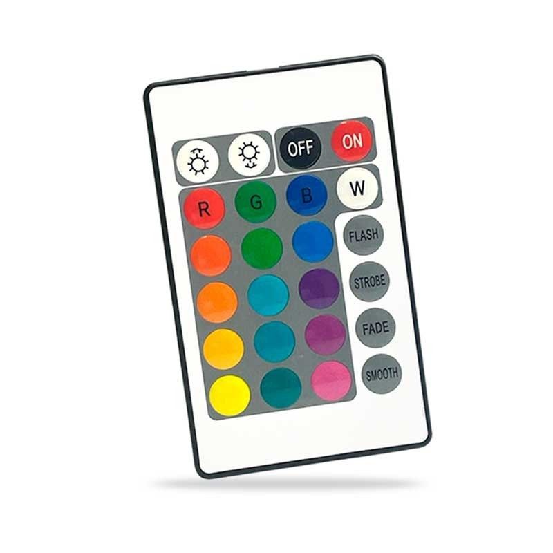 Contrôleur de bande LED RVB 2 Amp par canal, télécommande IR 24 touches Contrôleur de bande LED RVB 2 Amp par canal, télécommande IR 24 touches