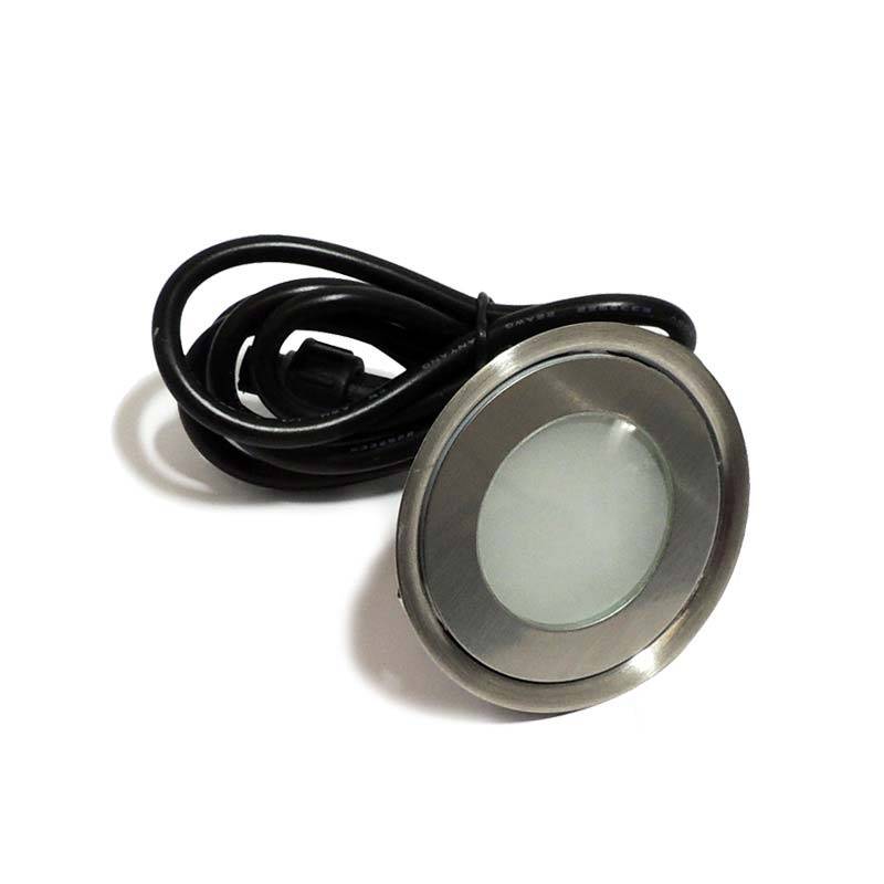 Kit 6 balises LED RGB 0.6W IP67 encastrables au sol