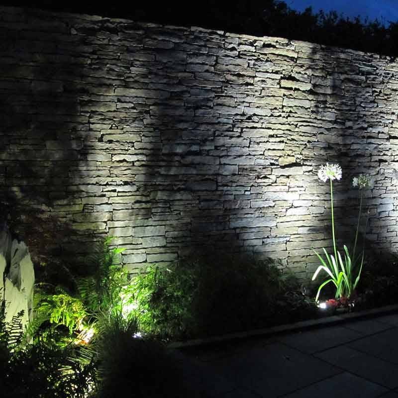 Spot de sol encastrable LED Blanc chaud IP67 18W 12V Spot de sol encastrable LED Blanc chaud IP67 18W 12V