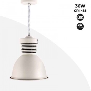 Lampe pendante LED en forme de cloche 36W