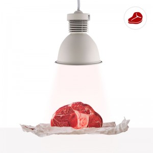 Lampe cloche LED 36W spéciale pour les boucheries