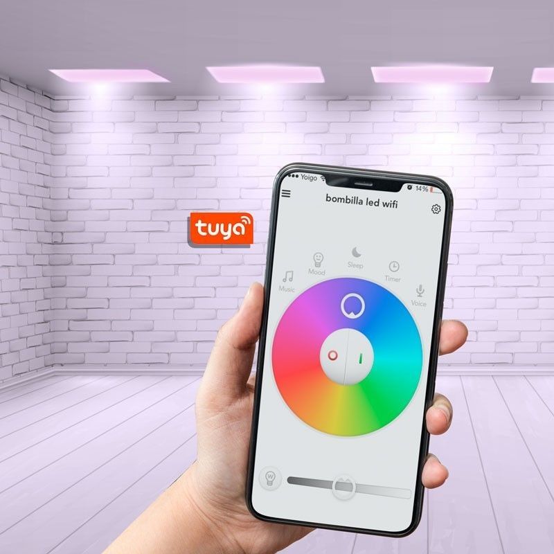 Panneau LED RGBW + CCT Panneau LED RGBW + CCT