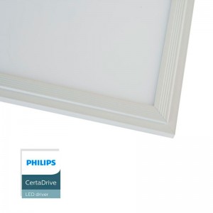 Panneau LED 60X60cm avec kit encastrable 44W UGR19 Driver Philips