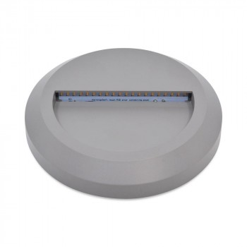BALISE DE SURFACE RONDE 2W 230V-AC 150MM IP65 3000K GRISE (Lumière indirecte) BALISE DE SURFACE RONDE 2W 230V-AC 150MM IP65 3000K GRISE (Lumière indirecte)