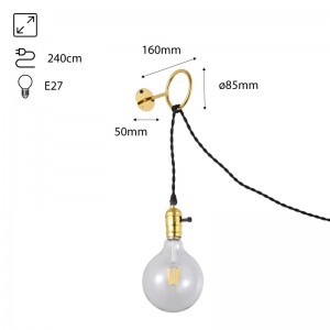 dimensions lampe led