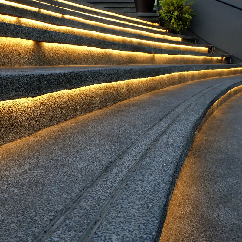 Ruban LED 230V 300W (2400xSMD2835) 12mm IP67 Bobine de 20m