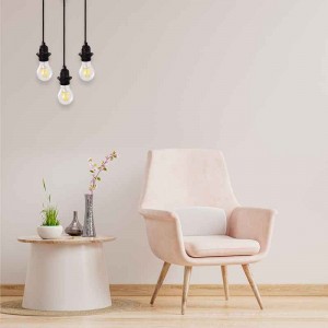 Lampe suspendue minimaliste pour ampoule E27