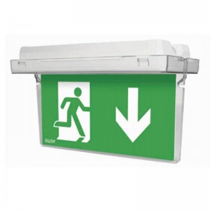 Banderole méthacrylate pour Luminaires de Secours EXIT
