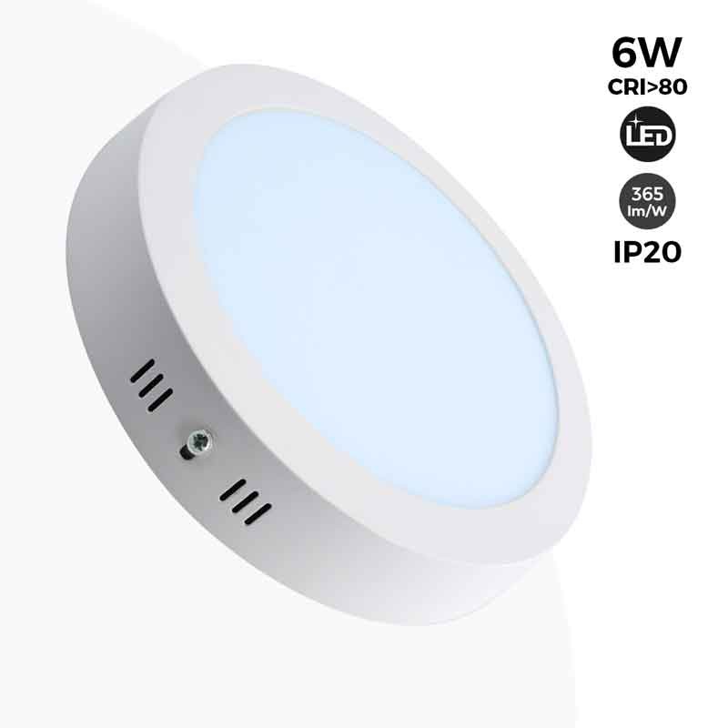 Plafonnier LED en saillie 6W 365lm Plafonnier LED en saillie 6W 365lm