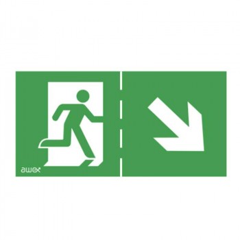Pictogramme EXIT pour balise de secours Pictogramme EXIT pour balise de secours