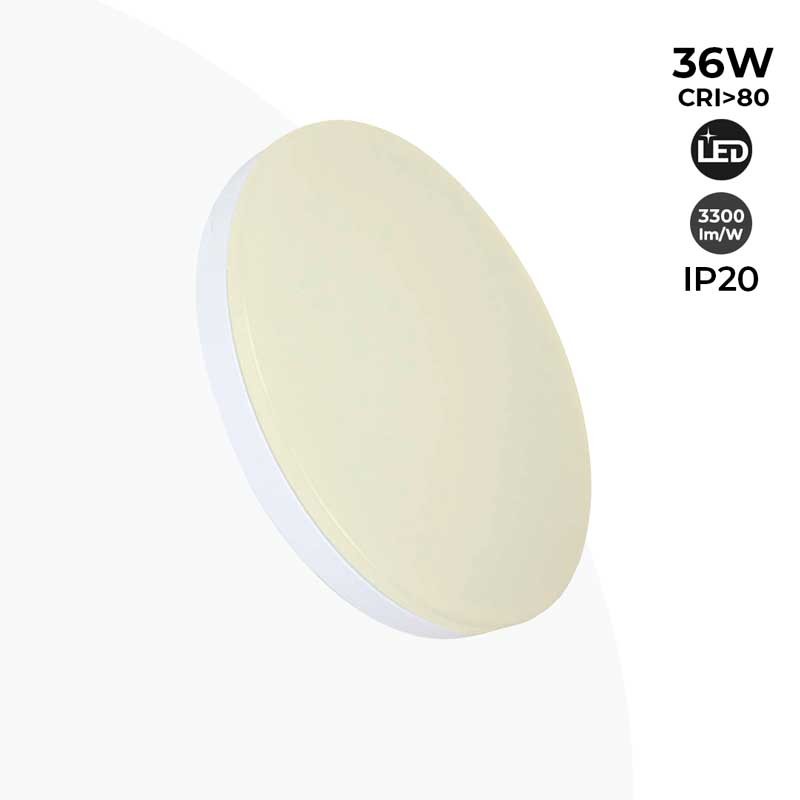 Plafonnier LED 36W rond