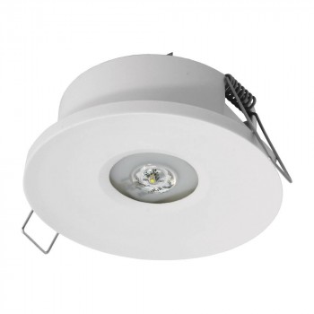 Luminaire de secours encastrable AX P 120 lumens IP20 Luminaire de secours encastrable AX P 120 lumens IP20