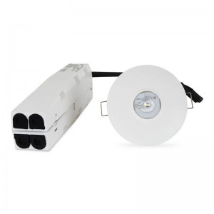 Luminaire de secours encastrable AX P 120 lumens IP20