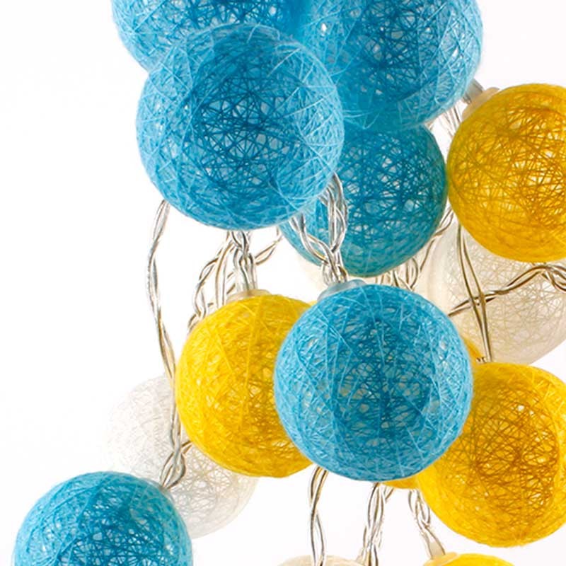 Guirlande LED 20 boules 3mètres IP44 Recharge USB