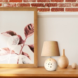 Lampe de table en porcelaine