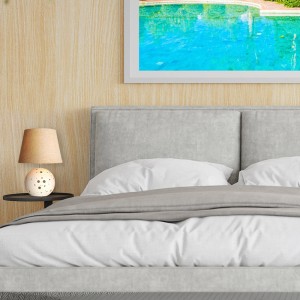 Lampe de chevet en porcelaine à double éclairage 2x25W E27