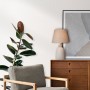 Lampe de table en céramique - E27