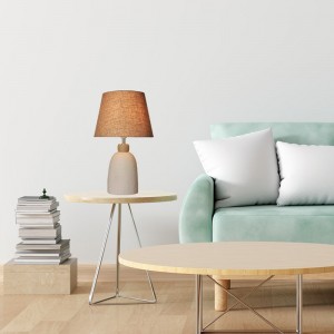 Lampe de table en céramique - E27
