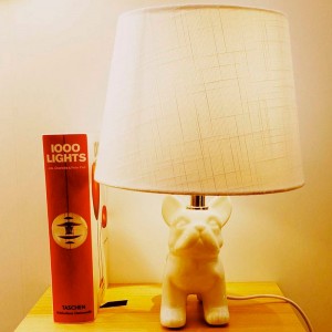 lampe chien