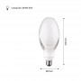 Ampoule industrielle ED90 LED E27 40W