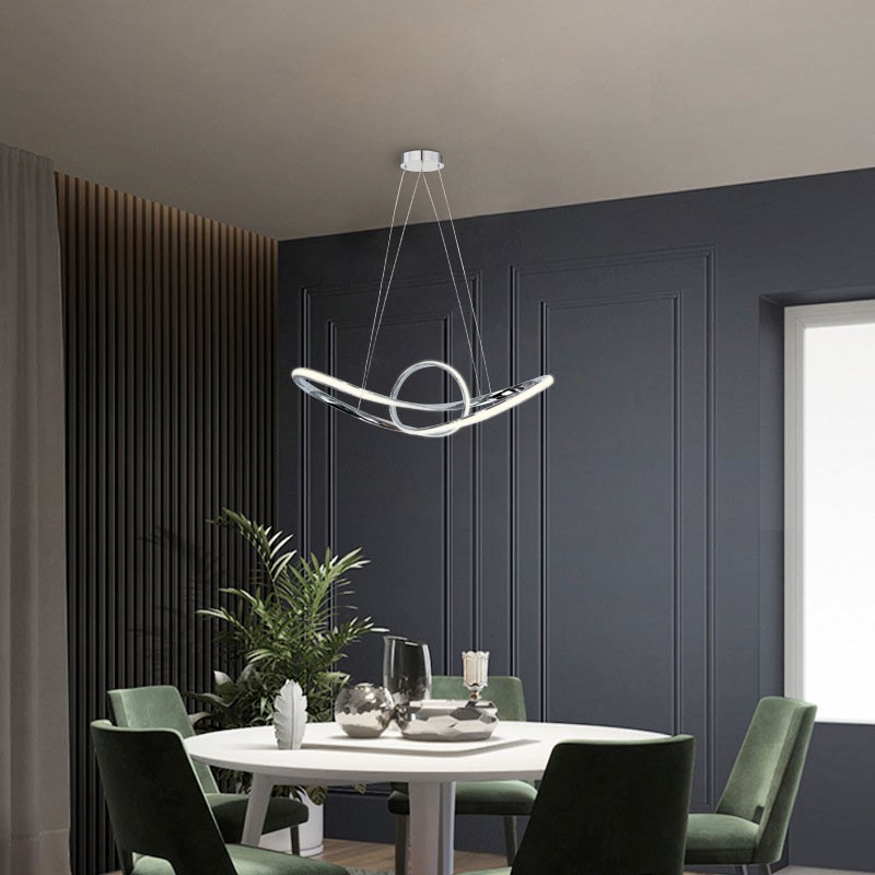 Suspension LED modulable 34 W "Loren" Gamme Hollywood Suspension LED modulable 34 W "Loren" Gamme Hollywood