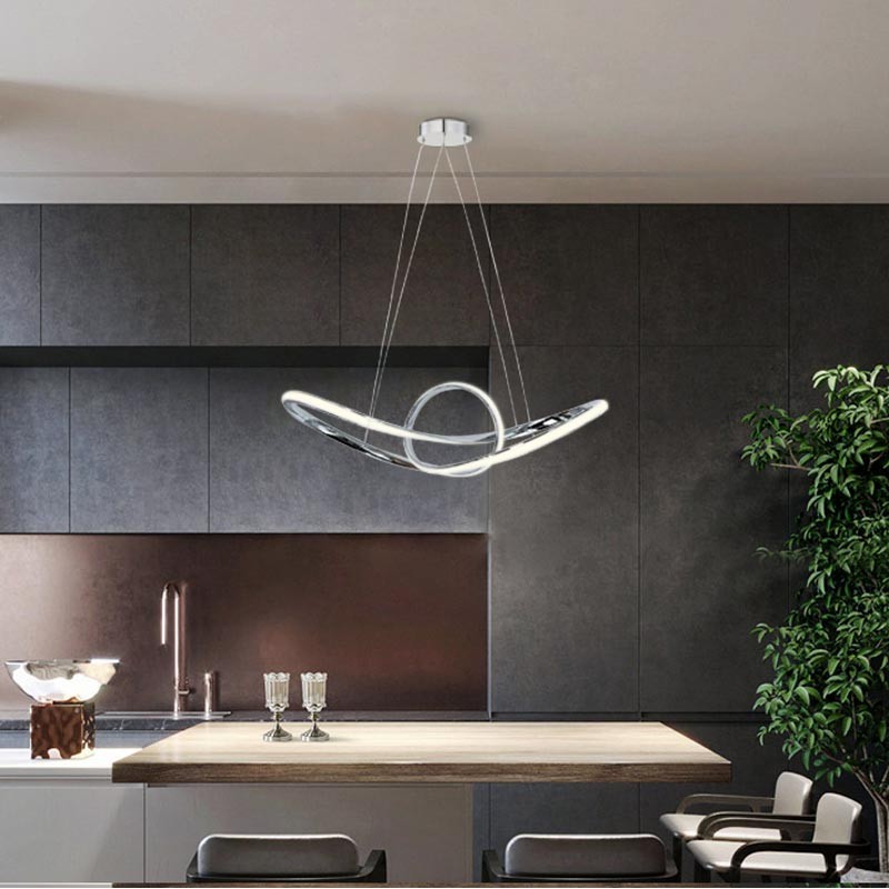 Suspension LED modulable 34 W "Loren" Gamme Hollywood Suspension LED modulable 34 W "Loren" Gamme Hollywood