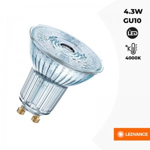 Ampoule LED VALUE PAR16 50 GU10 36º 4,3W 4000K