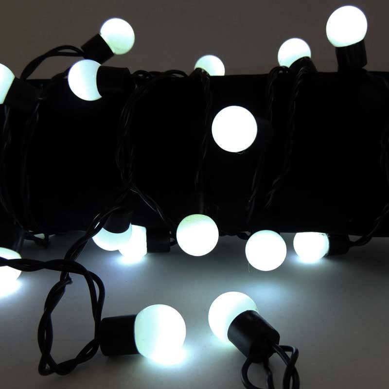 Guirlande LED extérieur mini boules 3W 230V-AC