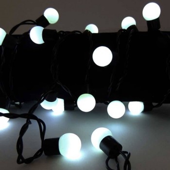 Guirlande LED extérieur mini boules 3W 230V-AC Guirlande LED extérieur mini boules 3W 230V-AC