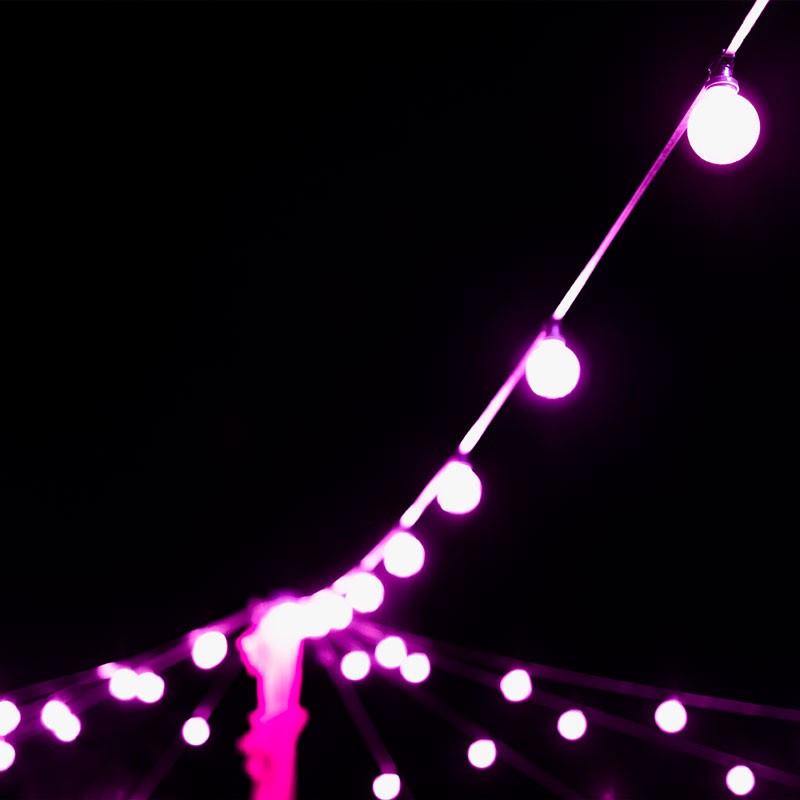 Ampoule à DEL colorée G45 E27 1W Ampoule à DEL colorée G45 E27 1W