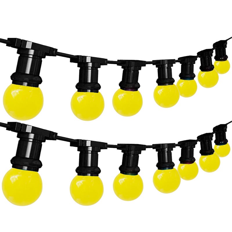 Ampoule à DEL colorée G45 E27 1W