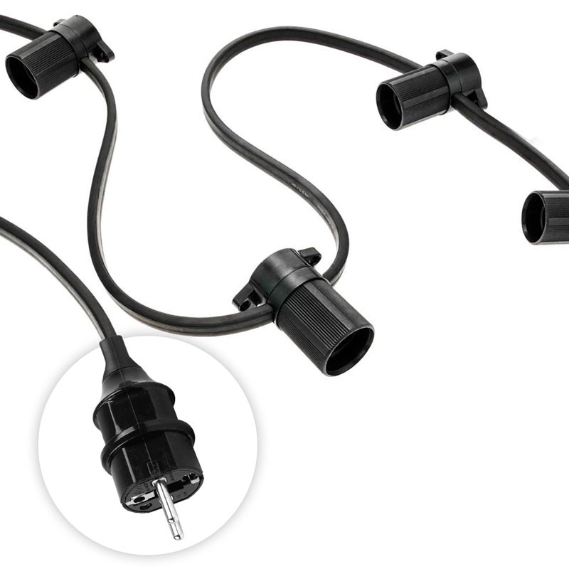 Connecteur prise européenne pour guirlande LED sur mesure Connecteur prise européenne pour guirlande LED sur mesure