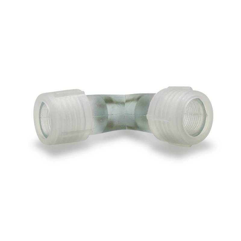CONNECTEUR D'ANGLE  90º POUR TUYAU LED Ø13MM CONNECTEUR D'ANGLE  90º POUR TUYAU LED Ø13MM