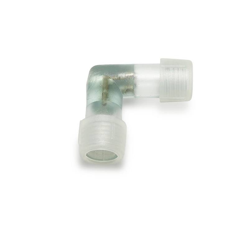 CONNECTEUR D'ANGLE  90º POUR TUYAU LED Ø13MM CONNECTEUR D'ANGLE  90º POUR TUYAU LED Ø13MM