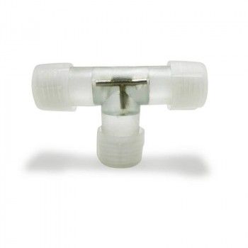 Connecteur T pour tuyau LED Ø13mm Connecteur T pour tuyau LED Ø13mm