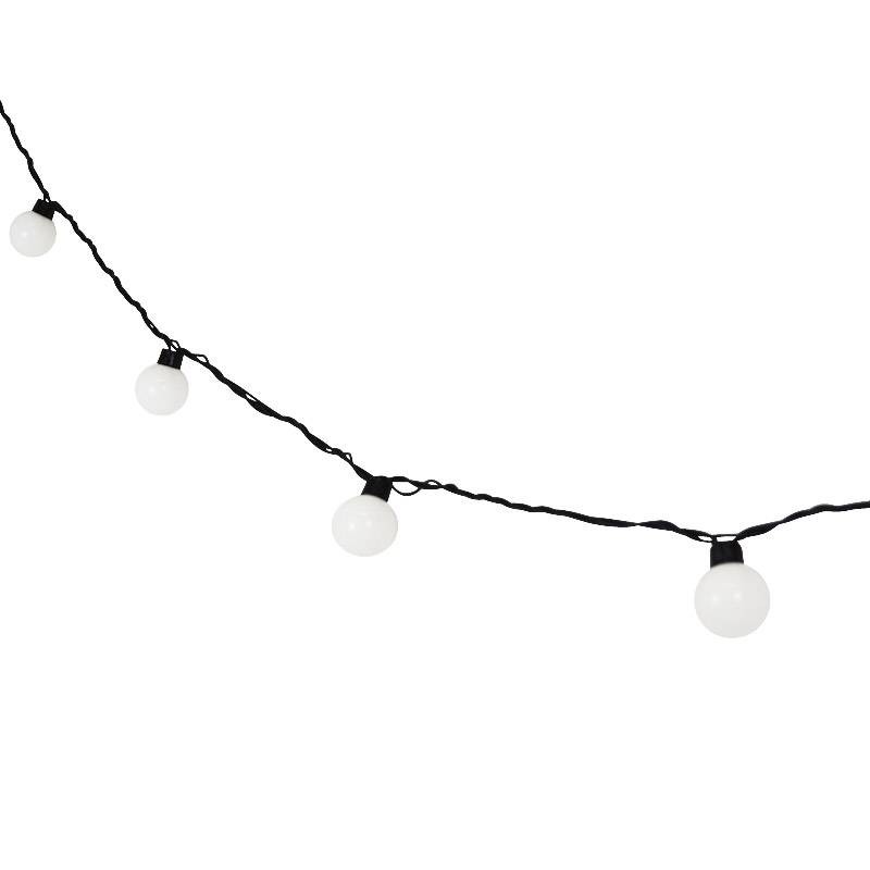 Guirlande lumineuse avec maxi boules LED