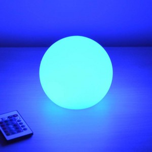 Boule lumineuse LED RGBW 15cm