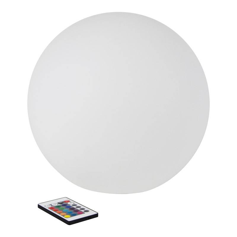 Boule lumineuse Blanc - 30cm - Lampe extérieur solaire - 8 seasons design