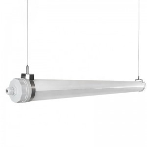 Réglette LED étanche tubulaire 45W IP65 120cm