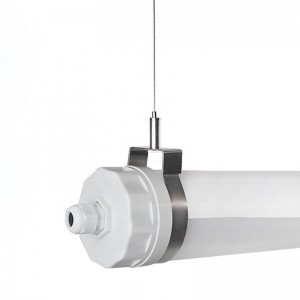 Réglette LED étanche tubulaire 45W IP65 120cm