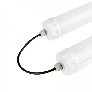 Réglette LED étanche tubulaire 45W IP65 120cm