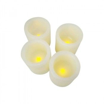 BOUGIE EN CIRE LED effet flamme BOUGIE EN CIRE LED effet flamme