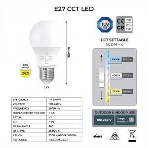 Borne fumagalli Amelia 250" E27 6W 4000k IP55