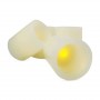BOUGIE EN CIRE LED effet flamme BOUGIE EN CIRE LED effet flamme