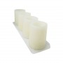 BOUGIE EN CIRE LED effet flamme BOUGIE EN CIRE LED effet flamme