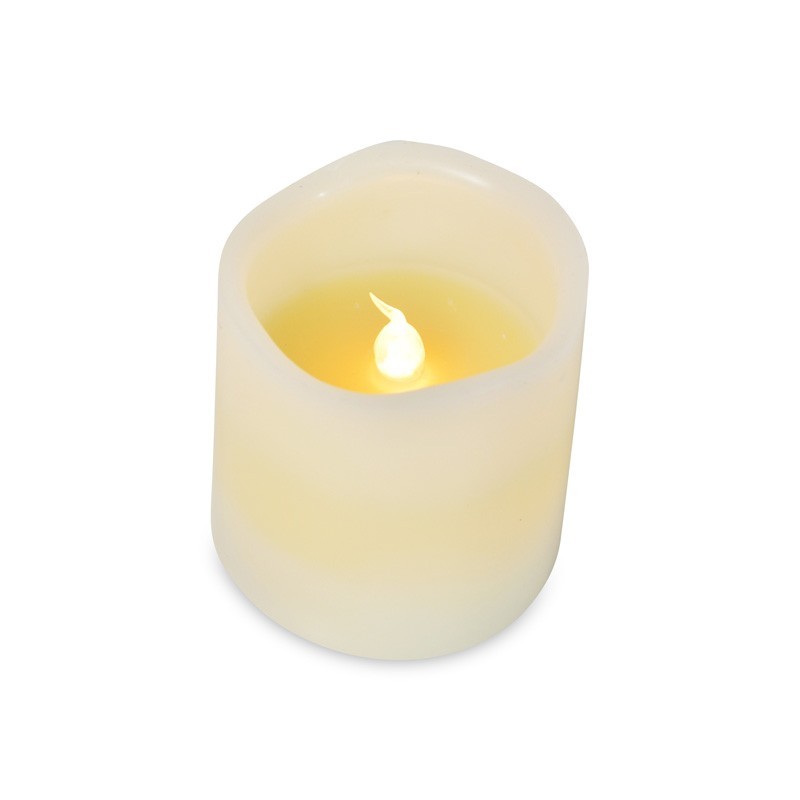 Bougie LED en cire Ø 7,5 CM