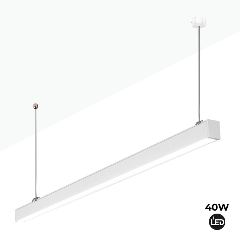 Suspension linéaire LED 40W 120cm 3400lm