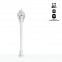 Lampadaire "Mizar/Anna" E27 CCT IP55 en blanc