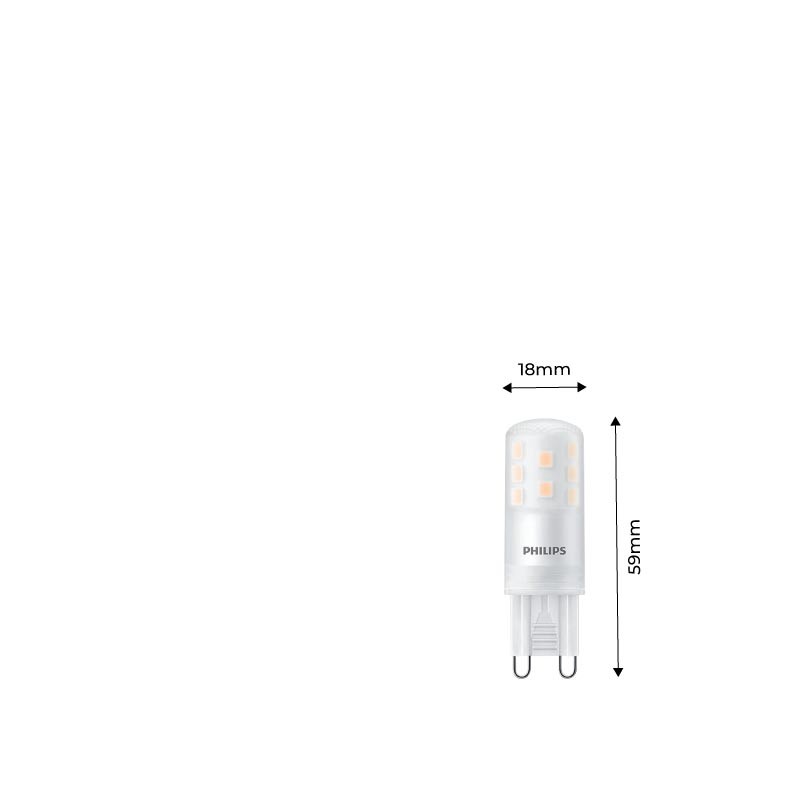 Ampoule G9 40 LED corePro capsule 3.2W Philips